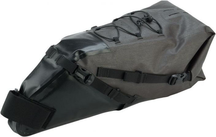 Salsa EXP Series Seatpack Satulan taakse kiinnittyva tilava ja tukeva laukku. Hyvin vettahylkiva ja tehty vedenpitavista