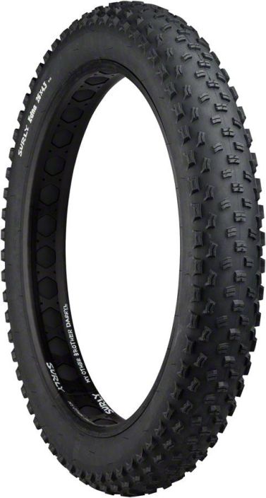 Surly Edna 26x4.3 60tpi Hyvalla pidolla oleva ja kevyesti rullaava Tubeless Ready -fatbike-rengas. 26x4.3&quot; 60tpi 1330gr