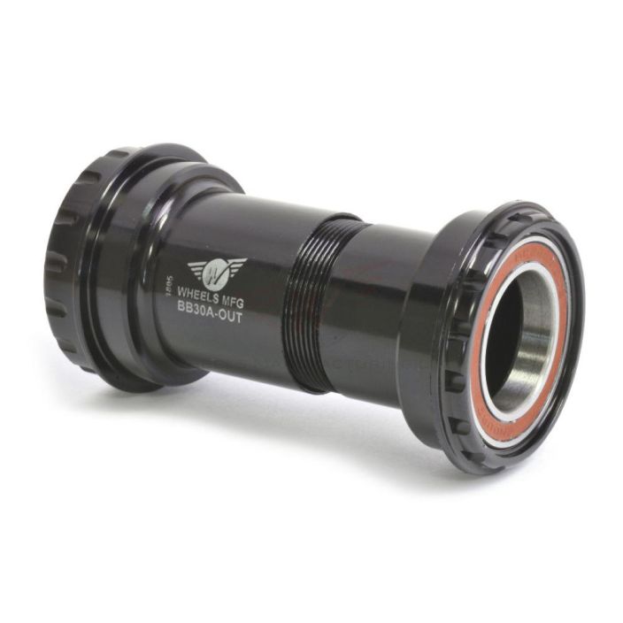 Wheels MFG BB30A Outboard Angular Contact BB for 24mm Cranks BB30AOUT-SHIMAC Specifically designed for installing 24.00mm