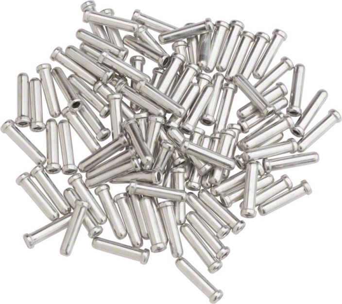 Wheels MFG Jarruvaijerinpaate nippa 1.6mm 250kpl Alumiinisia jarruvaijerinpaita. 250kpl 1.6mm reika