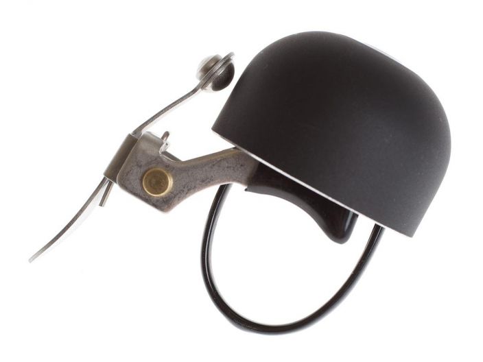 Crane Bell E-Ne Black Alloy Laadukas Japanilainen soittokello hienolla metallisella aanella. Musta Sopii 22.2 - 31.8mm